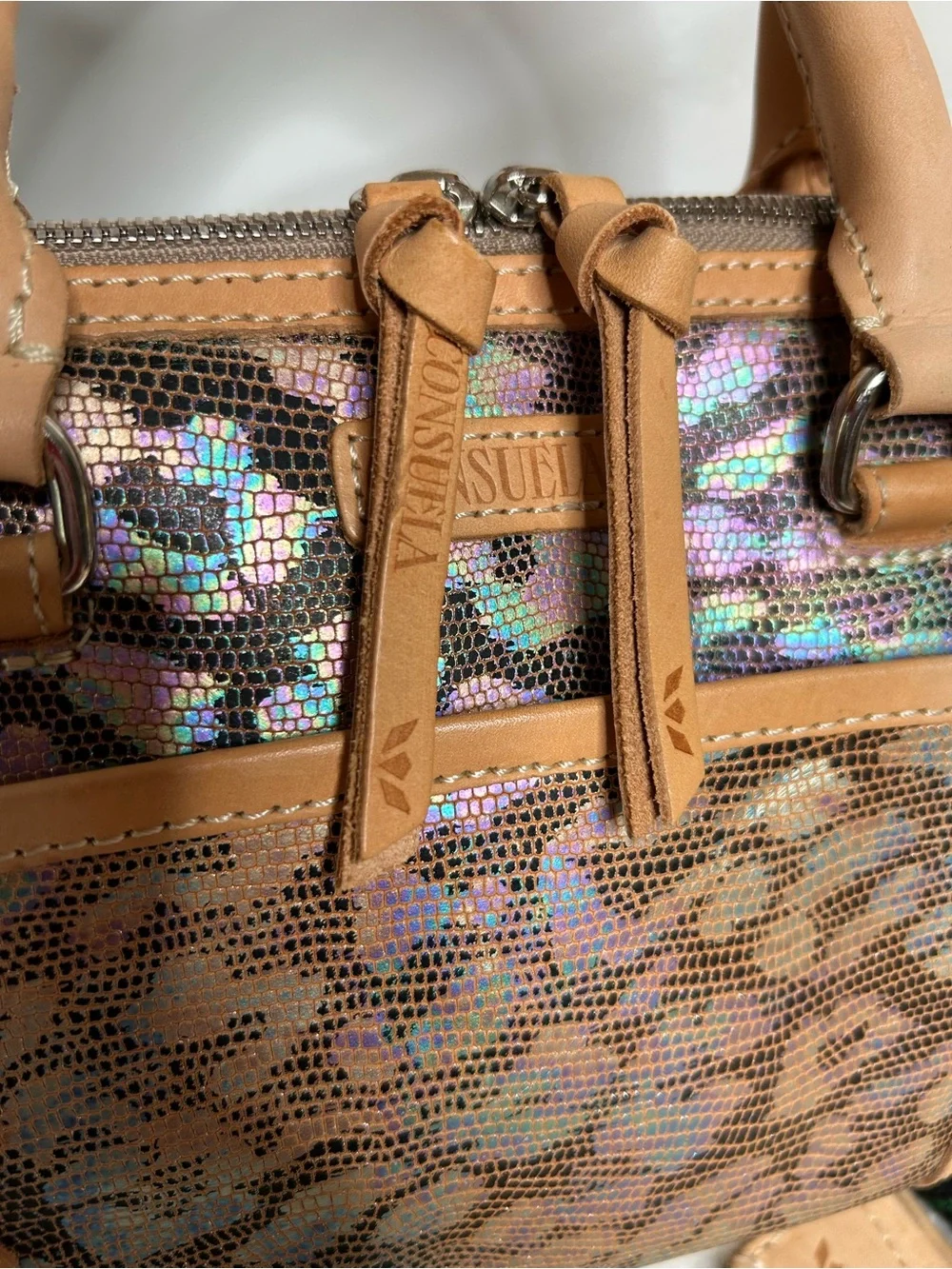 Consuela Iris Luncheon Satchel